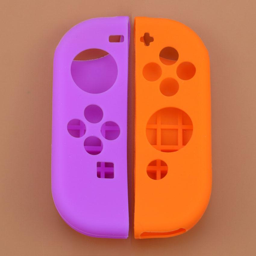 JCD 1Set Left Right Soft Silicone Rubber Grip Gel Guard L R Controller Gamepad Sleeve Case Cover For Switch Joy-Con Joycon NS