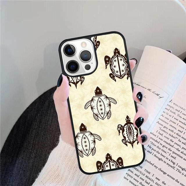 Чехол для телефона с изображением морских черепашек на пляже Для iPhone 17 Air 15 16 Pro Max 14 13 12 11 Pro Max Plus Coque Shell