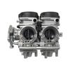 Choice Twin cylinder carburetor For YAMAHA YFM660 PD33J RAPTOR 660 660R YFM660 YFM 660 660R 4X4 CARB 2001-2005 04 Motocross ATV
