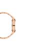 Daniel Wellington Iconic Link Wristwatch 40mm Rose Gold Silver Stainless Steel Link Bracelet Rose Gold Brown