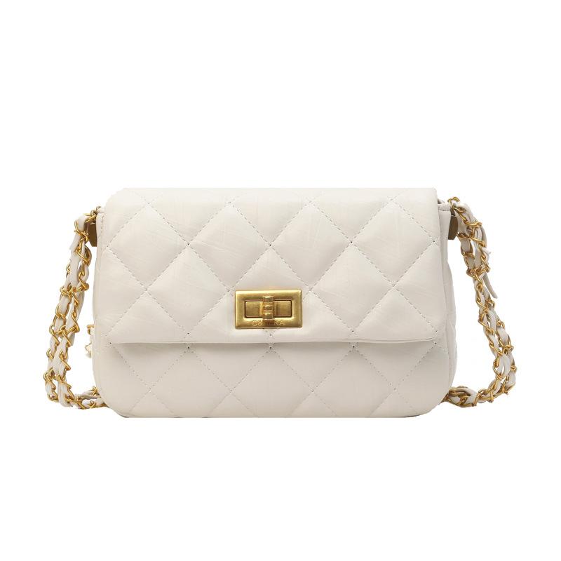 Сумка Женская Новая Мода Сумка-Цепочка с Бриллиантами Универсальная Повседневная Сумка-Мессенджер