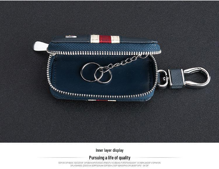 Универсальный чехол для ключа автомобиля для Jaguar XFL E/F-PACE/XF/XEL/XJL/F-TYPE - Стильный и прочный для мужчин и женщин