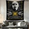 Hellraiser Dark Tapestry Design Tapestry Fashion Print Background Cloth Work Of Art Christmas Gift Soft