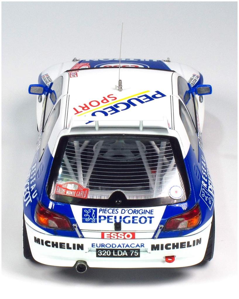 Racing Series Peugeot 306 Maxi 1996 Monte Carlo Rally Plastic Model PN24009 PLATZ/NuNu 1/24