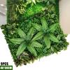 Grass Wall Artificial Plant Wall Panels 60*40cm (9pcs) Privacy Hedge Fence Screen with UV Protection Greenery Backdrop