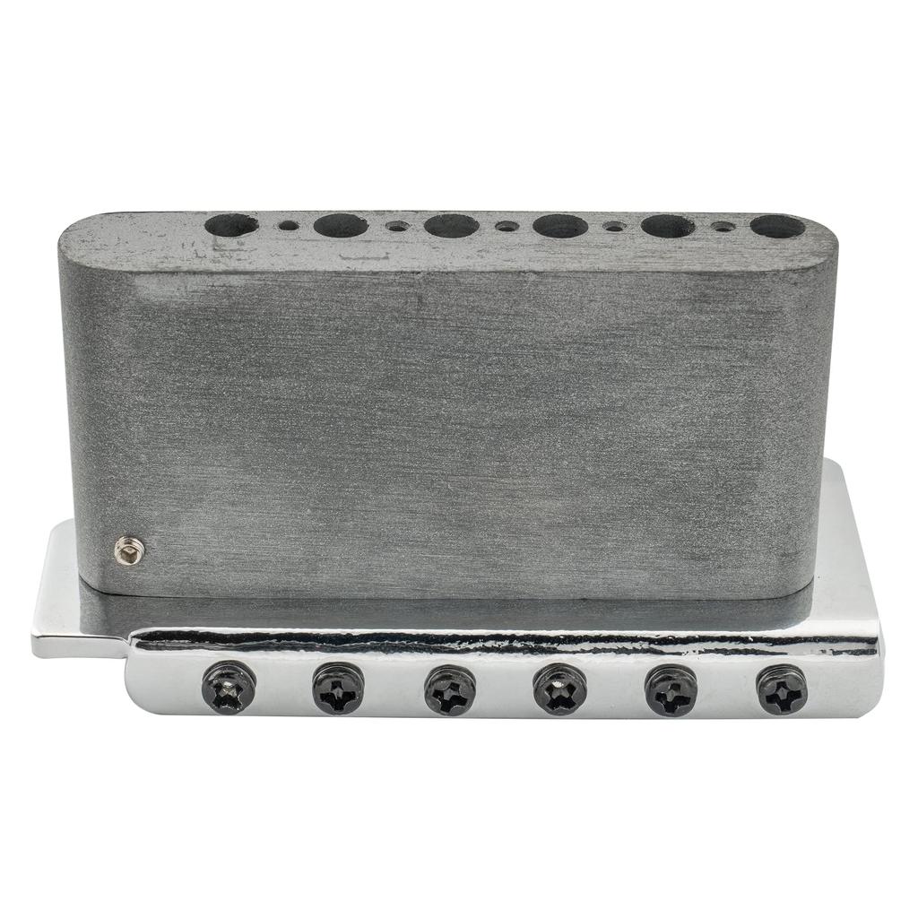 Wilkinson WOV03 String Pitch Vintage Guitar Tremolo Unit Bridge for Strat Electric Chrome 10.8mm 6-Point Squier/Mexico Fender/MIJ Guitar,