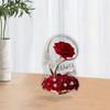 Mother's Day Acrylic 2D Flat Gift Rose Ornaments