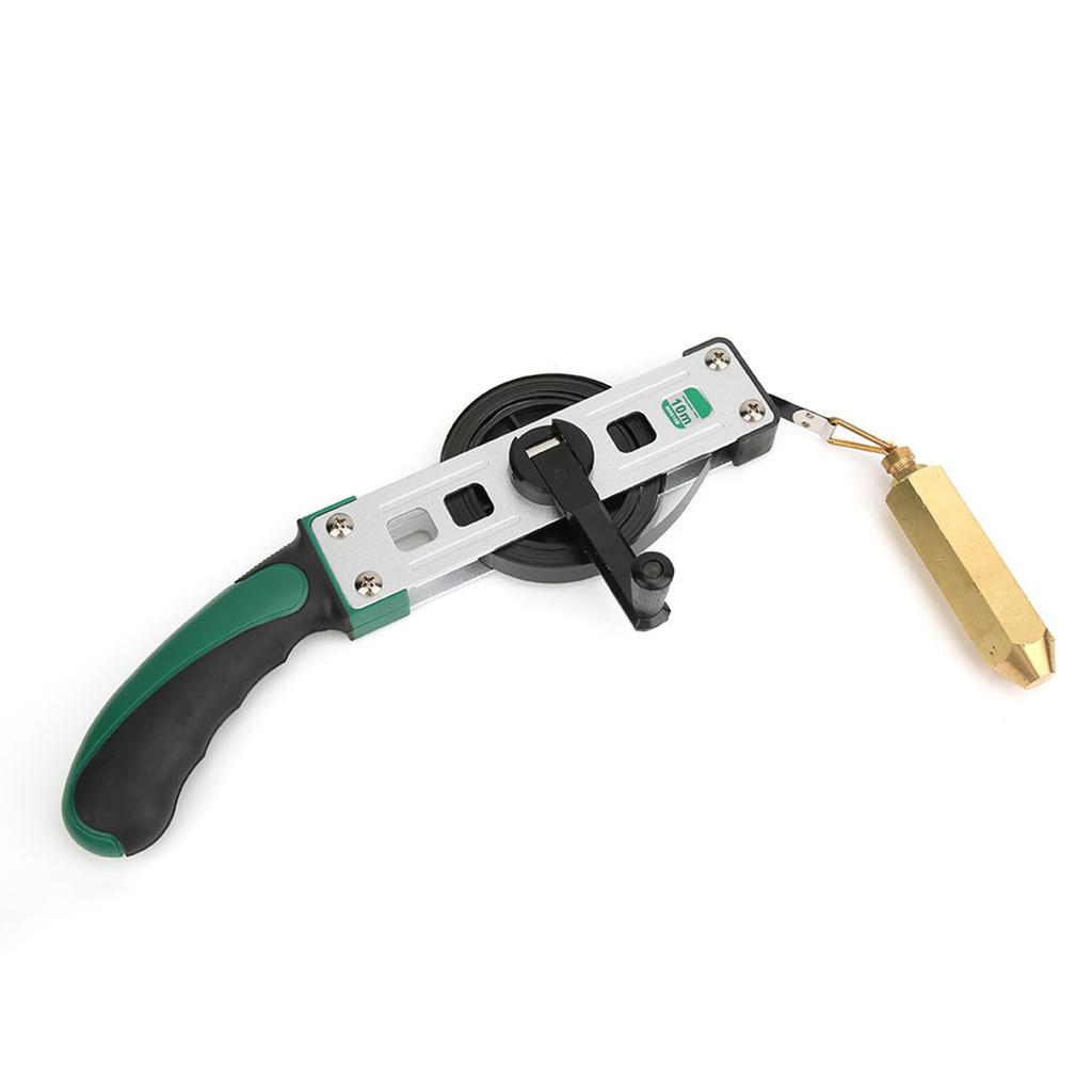 10 м масляная измерительная лента, латунный отвес, измерительная лента для измерения глубины нефтяного резервуара