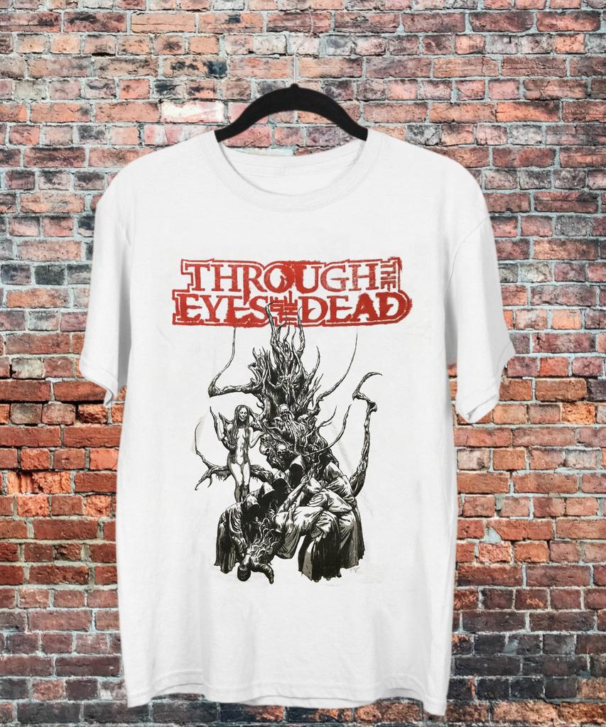 Through the Eyes of the Dead Band Battle T Shirt Full Size S-5XL