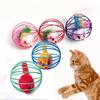 New 2025 New 1 Pc Random Funny Cage Novelty Toy Mouse Pet Toy Mouse Ball Cat Dog Pet Pet Supplies Interactive Tool To 1