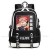 Рюкзак Jujutsu Kaisen Аниме Mochila Студенческий Повседневный Школьная сумка Мальчики Девочки Подарок Сумка для книг Легкий Ежедневные Поездки Рюкзак