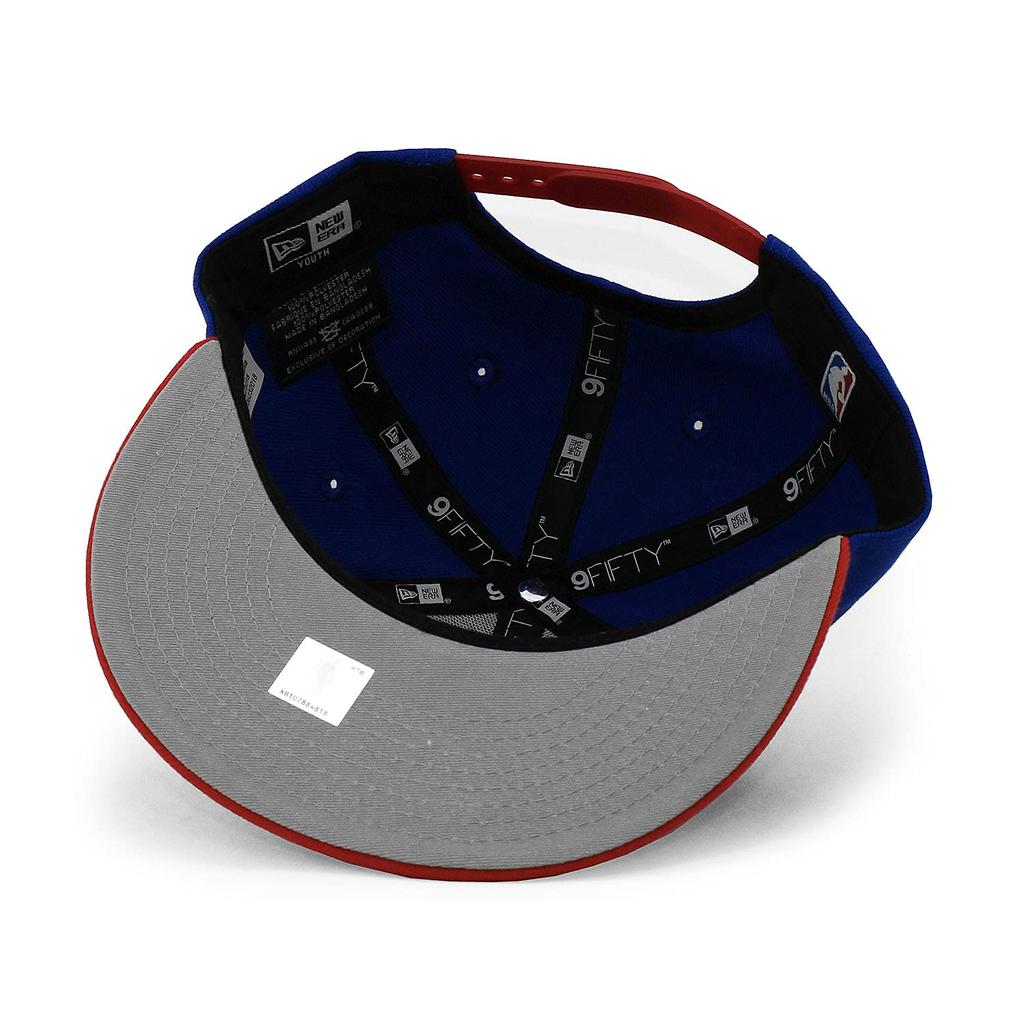 Кепка 9FIFTY Snapback NBA BASIC SNAPBACK для детей, KIDS, молодежная, 950, бейсболка, 76ERS [New Era] для детей [МОЛОДЕЖНАЯ КЕПКА] (Филадельфия (Синий / красный)) [Элемент]