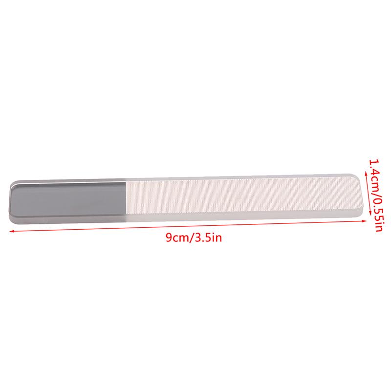 Нано Стеклянная Пилка Баф для Ногтей Маникюрные Пилки Стеклянная Пилка для Полировки Ногтей Баффинг