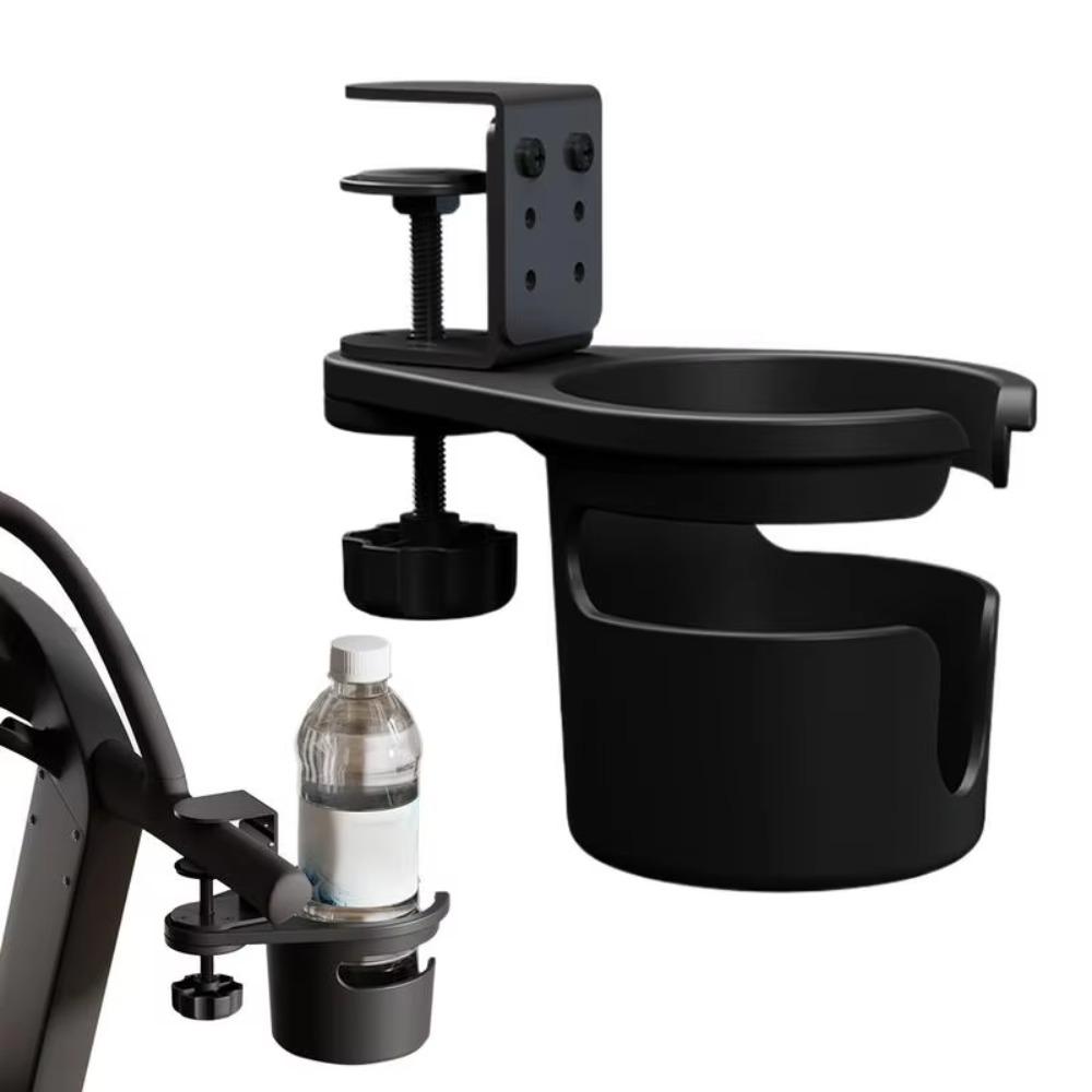 Adjustable Office Drink Cup Tray Anti Spill Coffee Storage Rack Rotating Water Cup Holder  Table