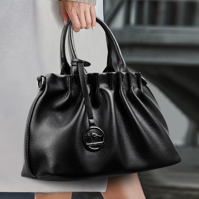 Pleated Cloud Bag Feeling Exquisite Messenger Bag Underarm Bag Shoulder Chain Leather Texture Women'S Bag