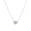 392666C01-50 Sparkling Infinity Heart Collier Necklace