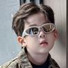 Новые детские космические зеркала Модные универсальные трендовые детские солнцезащитные очки Солнцезащитные очки Uv400 Очки