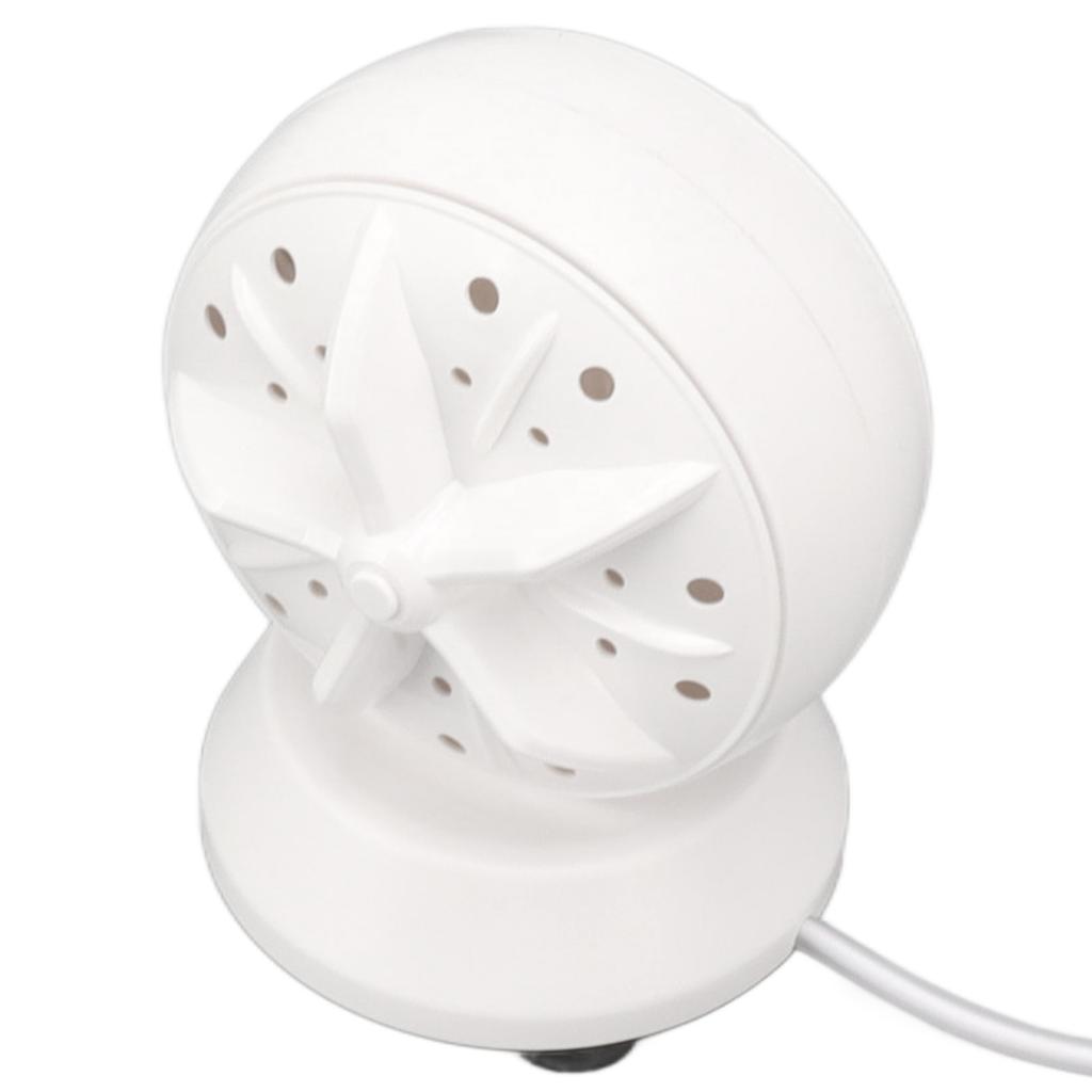 Mini Home Washer Dual Turbine Ultrasonic Deep Cleaning Portable Washing Machine for Sink Dorm