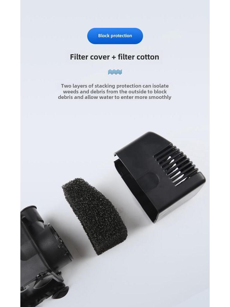 Погружной насос для пруда Sensen для садовых фонтанов с несколькими насадками, бесплатная доставка