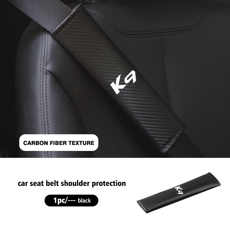1/2PCS Car Safety Belt Shoulder Straps Cover Protection Padding For KIA K5 K2 Rio Optima Sportage Venga Sorento Stonic Forte sah256
