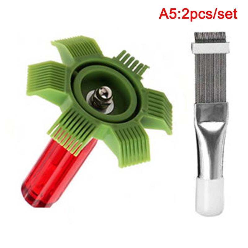 Air Conditioner Cleaning Fin Comb Brush Condenser Stainless Steel Radiator