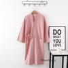 Ramie Cotton Long-Sleeve Bathrobe Nightgown