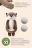 Livheart Back Pressure Point Pressure Cushion Relawork Shiba Inu Kotaro Length Massage (Всего приблизительно. 31см) 87015-44