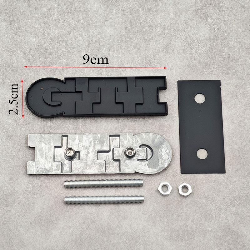Hot 3D Metal Logo GTI Badge Car Front Grille Emblem Rear Trunk Sticker For Volkswagen VW Golf 4 5 6 7 3 MK2 MK3 MK4 Mk5 Polo Tig