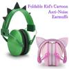 Pink Cat Ears Ear Protector Noise Cancelling Safety Reduction Ear Muff Noise Reduction Muffs Kids