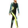 Woman Wetsuits Full Body Swimsuit Camouflage One Piece Scuba Free Diving Suits with Chest Pad for Cold Water Swimming Surfing Su