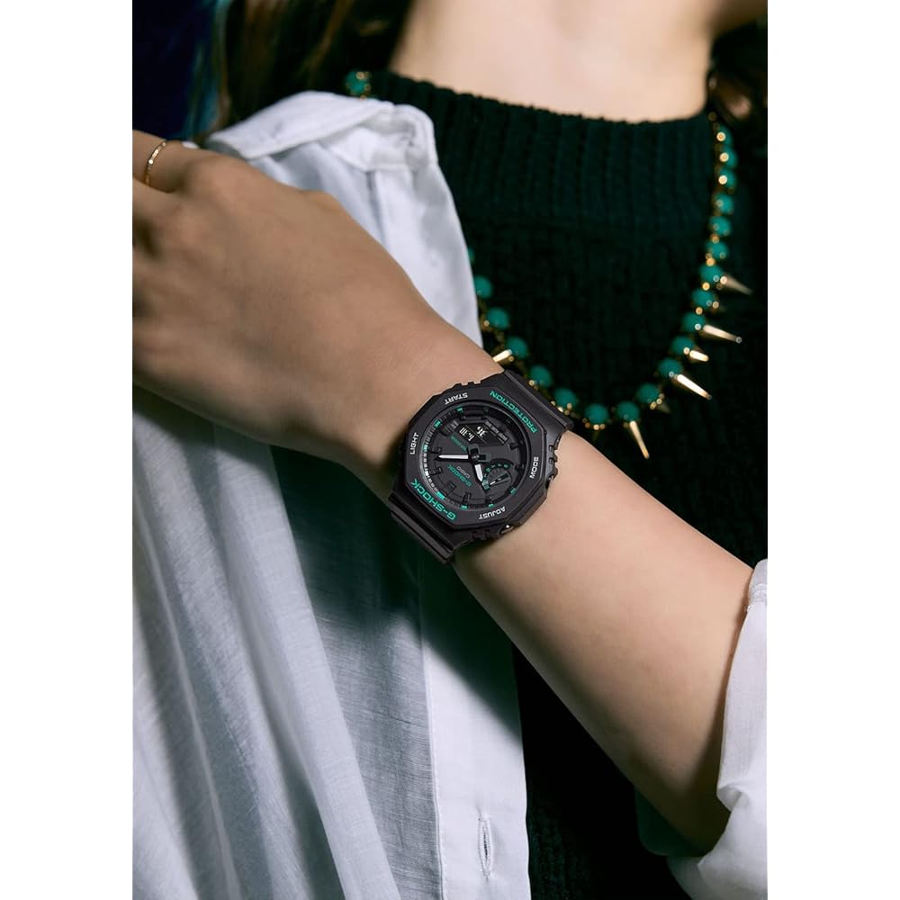 G-SHOCK Casio GMA-S2100GA-1A Mid-Size Women's Watch Black Resin Band Water Resistant