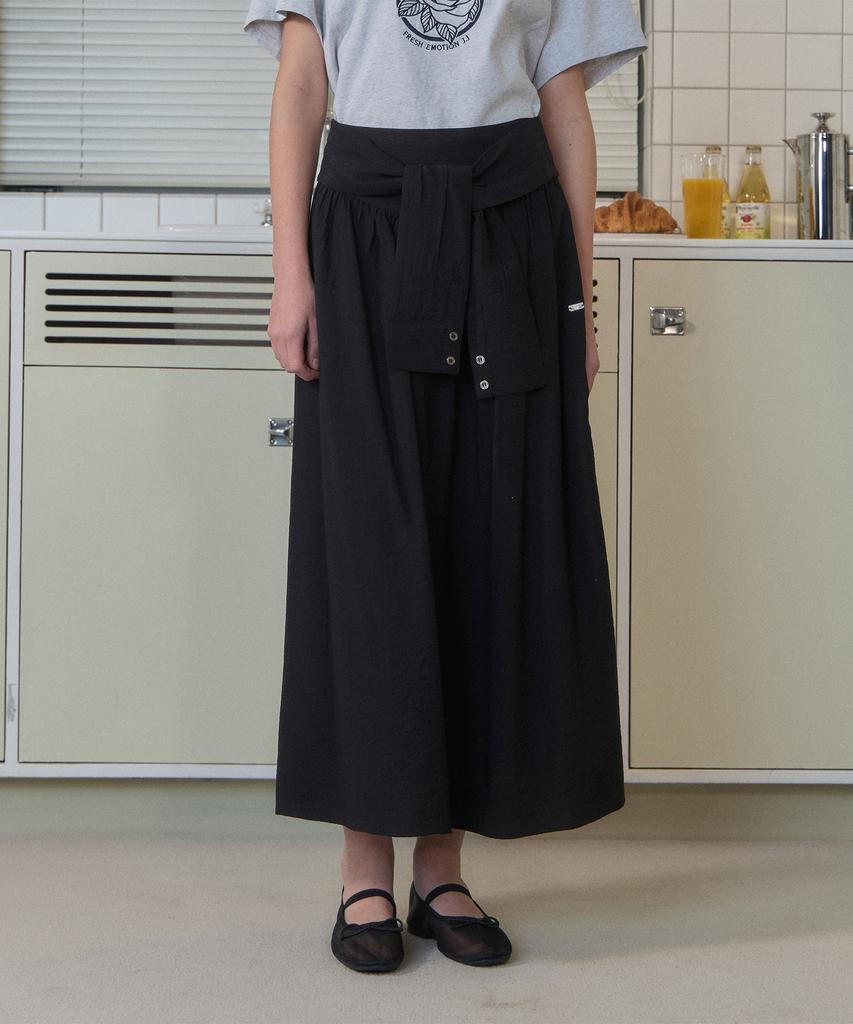 Юбка-клеш Jucy Judy Tie Flare Jzsk321C