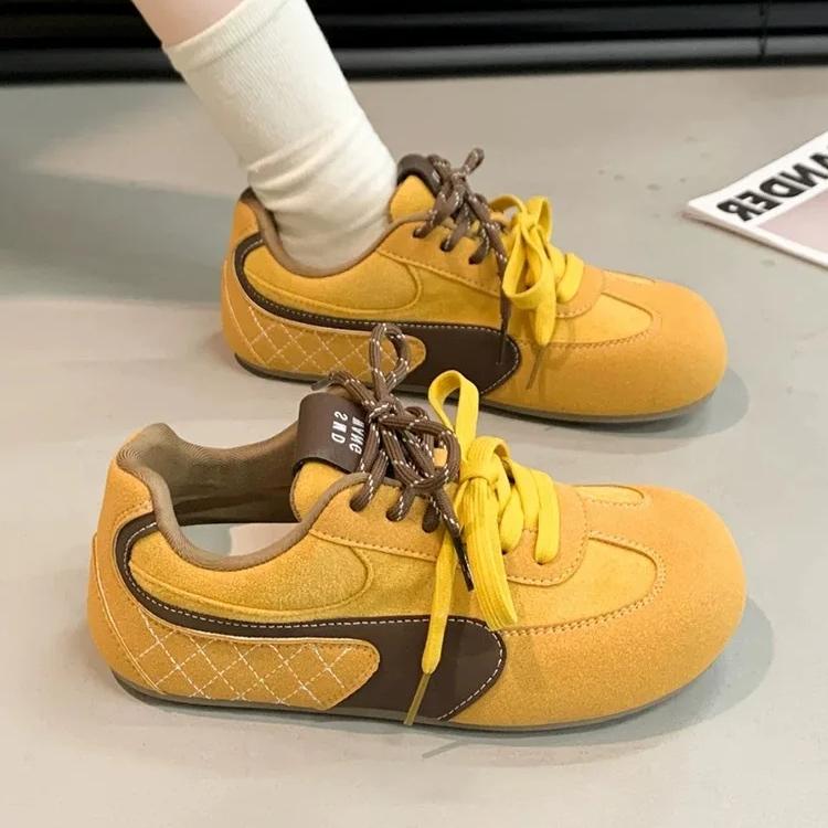 Womens Red Running Sneakers New Training Flat Casual Shoes Comfortable Single Shoe Lightweight Sports Footwear