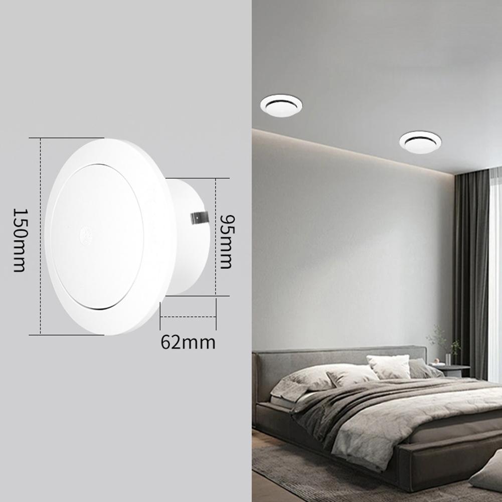 Регулируемый диффузорный воздухоотводной клапан для циркуляции воздуха в ванной комнате или на кухне. Прочная крышка воздуховода.