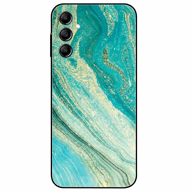 Чехол для Samsung Galaxy A54 5G A34 A24 S23 Чехол Цветочный Мраморный ТПУ Мягкий Силиконовый Чехол для GalaxyA54 A 34 Расписные Корпуса Телефонов