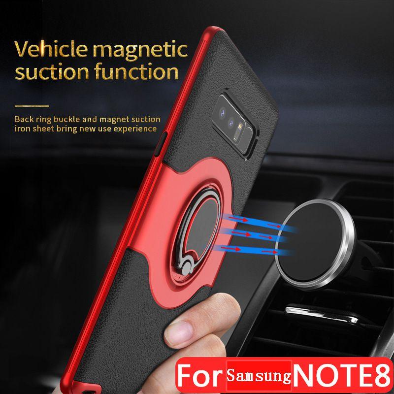 Высококачественный защитный чехол-броня из ТПУ с вращающимся на 360 градусов кольцом-держателем для Samsung S9