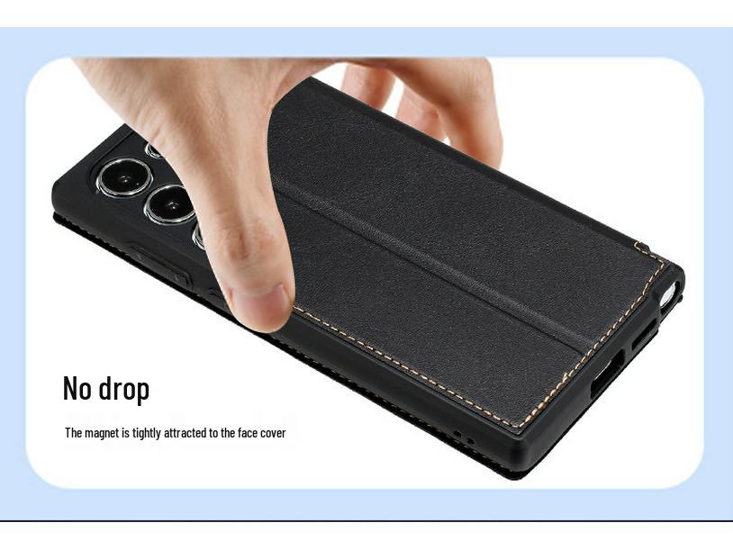 Магнитная книжка с держателем для карт для Samsung S25Ultra/S24Plus+