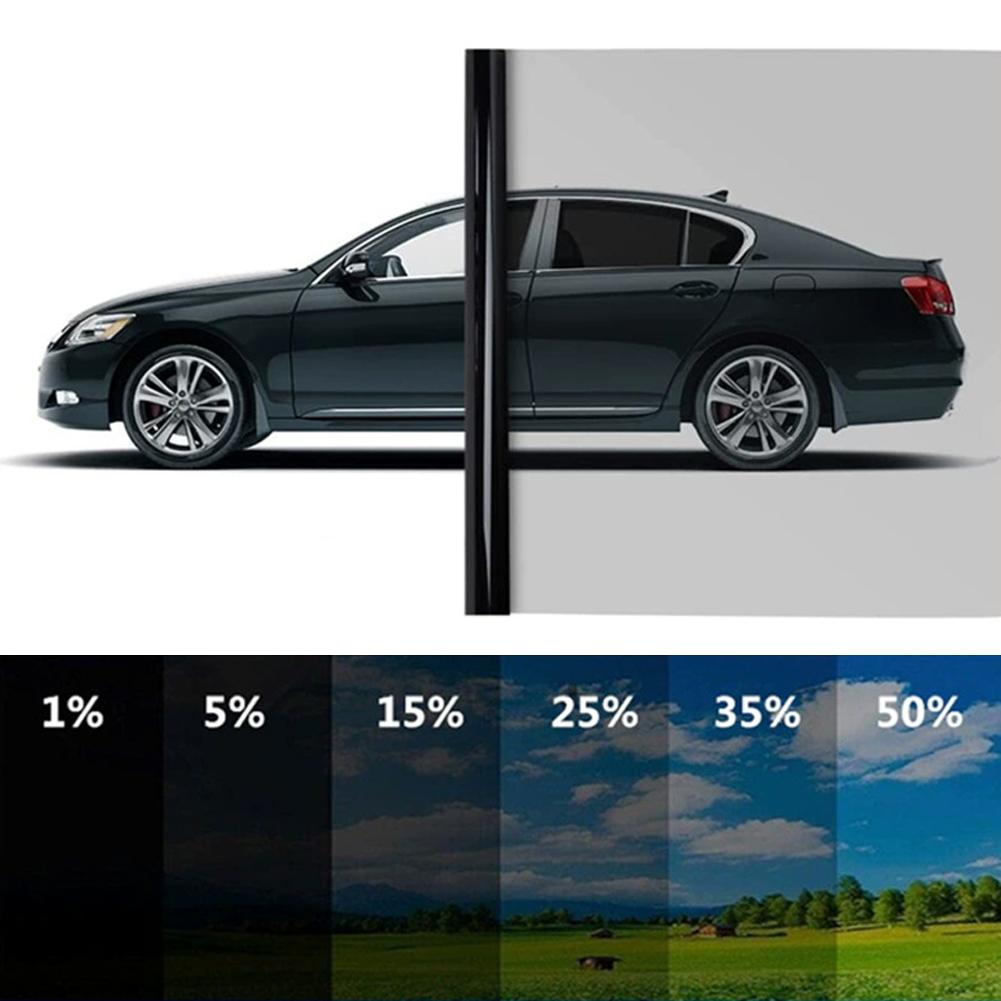 300*50 см автомобильная тонировочная пленка для окон с перламутровым стержнем, автовиниловая антибликовая наклейка на стекло, керамическая солнечная УФ-защита, солнцезащитный козырек