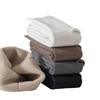 Girls' fleece-lined thickened leggings for autumn and winter, suitable for outdoor wear, integrated fleece thermal pants, winter tights for older