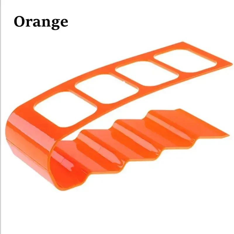 Бытовое Портативное Хранение Креативный Четырехсекционный Контроль Удобная Подставка Стойка для Хранения Пластиковая Настольная Стойка Аксессуары