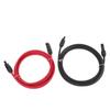 10ft 10AWG Solar Panel Extension Cable with Female Male Connector Universal for Camper Truck Off Road Vehicle Red and