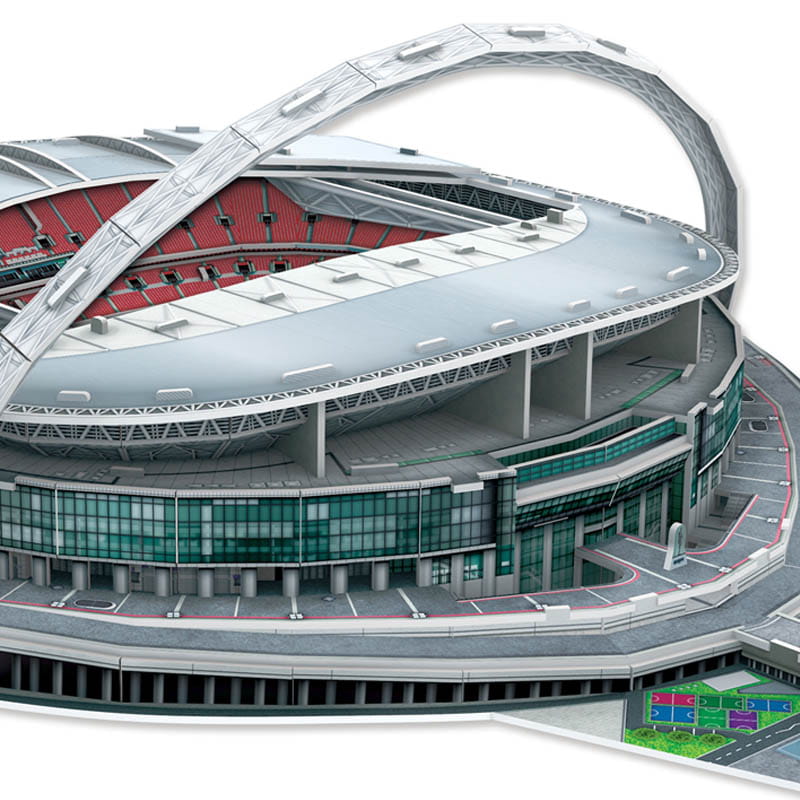 Wembley Stadium - 89 Piece 3D Puzzle - Club Model