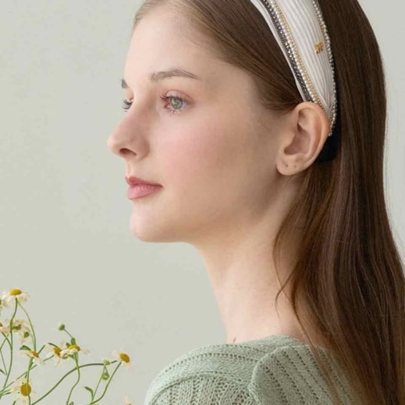 Жан Поль Кларисс Винкл Кристальная Жемчужная Повязка для Волос JP-23-287HB