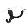 1Pc Double Head Robe Coat Hooks for Wall Door Key Bag Towel Hanger Holder Vintage Wall Mounted Storage Hook Bathroom Organizer