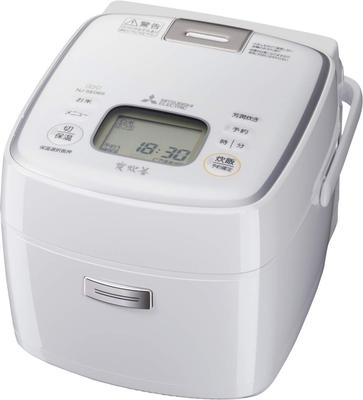 IH-рисоварка Mitsubishi Electric, подходит для одного человека, с горшком для варки из древесного угля бинтан, NJ-SE069-W, для дома, Япония, объем 3,5 чашки,