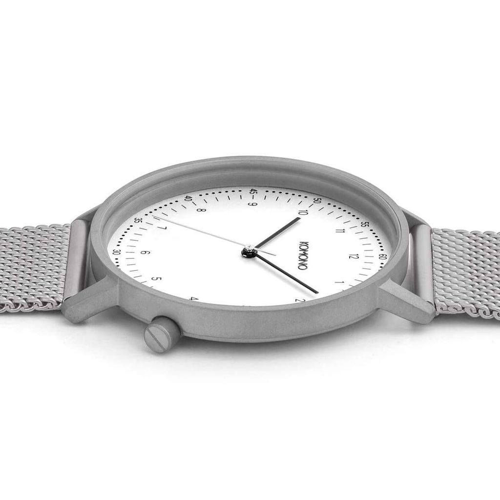 Komono Watch Unisex Lewis Silver Mesh [KOMONO] Мужские / [LEWIS] KOM-W4060 [Авторизованный дилер]