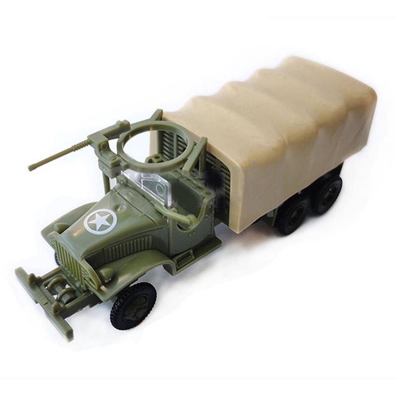 4D модель 1/72 Jimsy Allied Truck Cckw353 Внедорожник Модель для сборки без клея Военная игрушечная машина