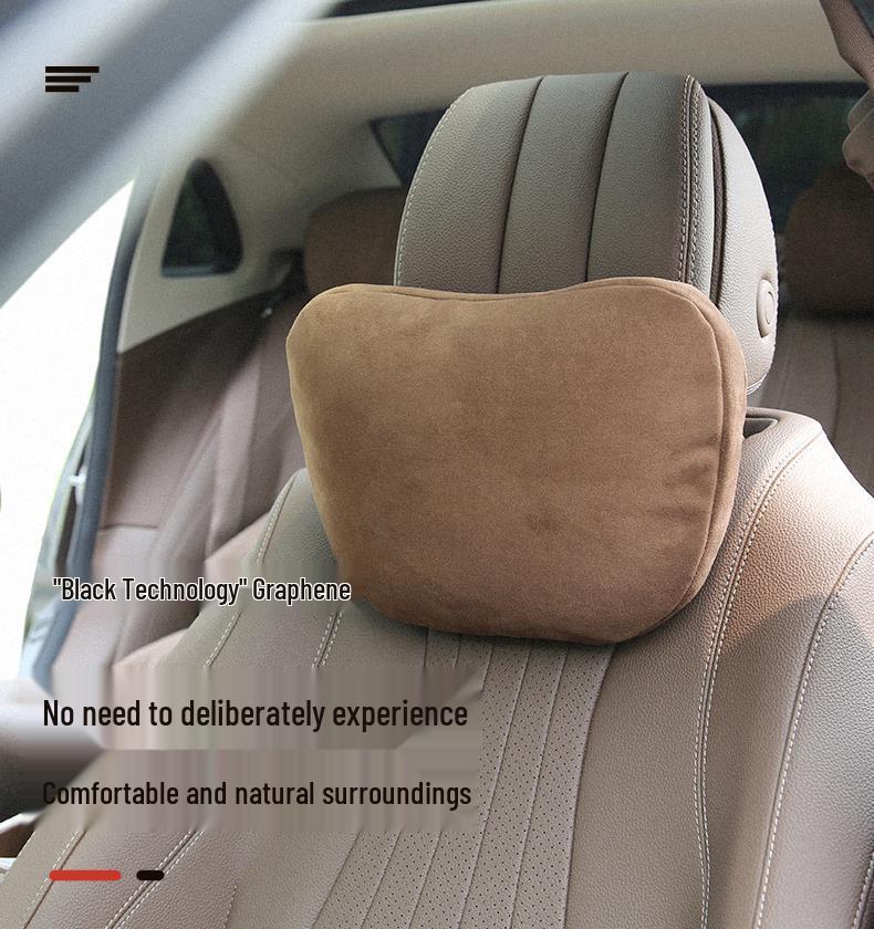 Mercedes-Benz, Maybach, BMW Car Neck and Headrest Support Pillows - Universal Cervical Spine Comfort