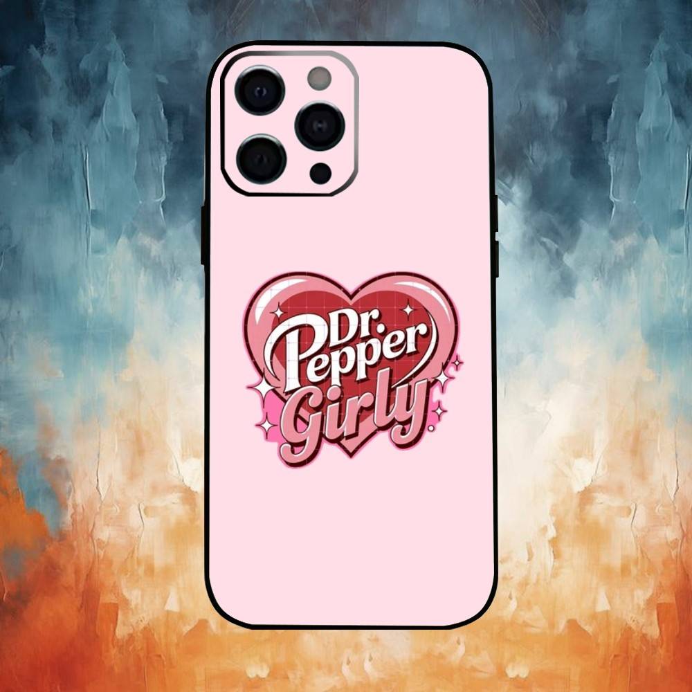 Чехол для телефона Dr Pepper, силиконовый, мягкий, для IPhone 17,16,15,14,13,12,11,XS,Plus Pro Max