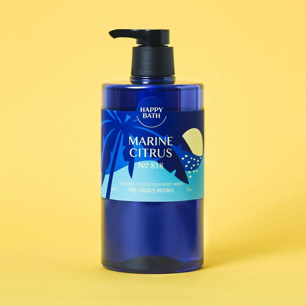 HAPPY BATH Original Collection Marine Citrus Body Wash 910g (Limited)